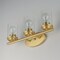 Maxim Lighting Corona 3-Light Bath Vanity 10213CLSBR - alternate 4